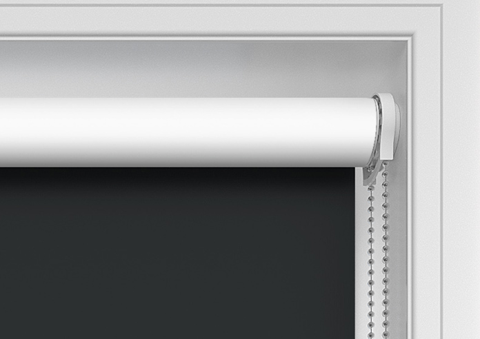Rimini (Blackout), Black - Twist&Fit Roller Blind - Image 11